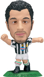 Microstars Soccer Player Doll-Piero (Juventus 2005-06 season)