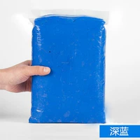 Темно-синяя сверхлегкая глина, 400 грамм