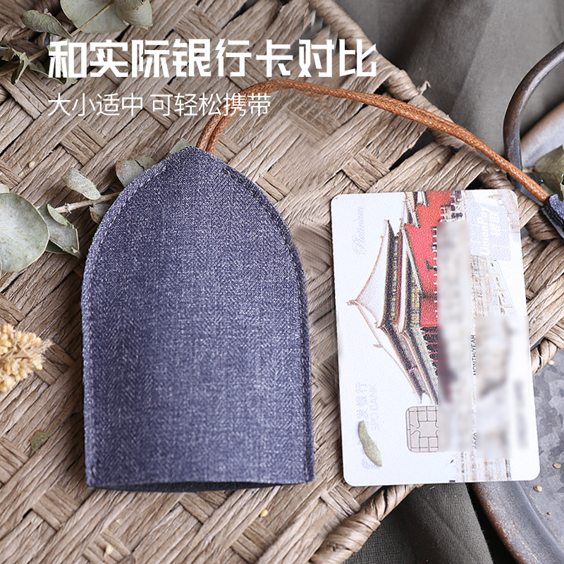Túi xách nam denim thời trang sáng tạo Nhật Bản và Hàn Quốc siêu mỏng đơn giản móc khóa hộ gia đình - Trường hợp chính ví móc chìa khóa nữ