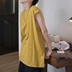 Mùa hè hip-hop chia nhỏ thể thao áo thun không tay cotton áo thun nam thủy triều thương hiệu cá tính xu hướng vest thể dục - Áo vest cotton áo ba lổ Áo vest cotton