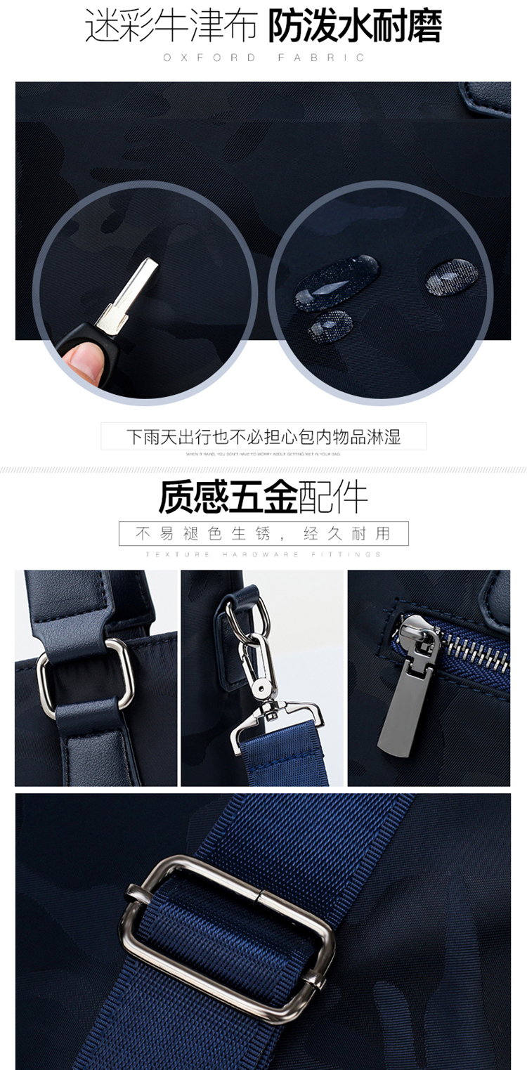 Oxford túi xách nam túi đeo vai Oxford vải giản dị túi xách nam đa chức năng xách tay lớn Messenger túi vải túi xách nữ đeo chéo