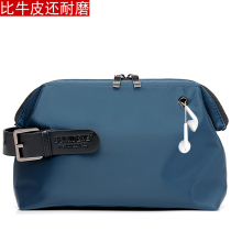 Mens clutch Oxford canvas casual mens handbag horizontal mens bag shoulder messenger bag Korean version of the tide mens bag
