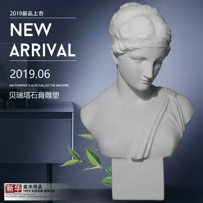 Roman female Beretta plaster decoration decoration art sketch painting home decoration