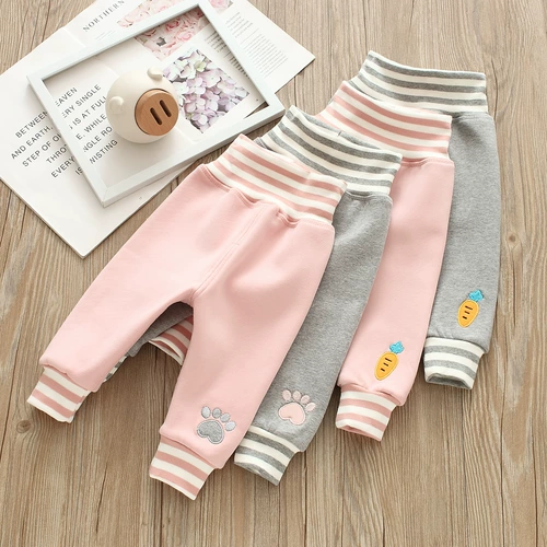 Детский бандаж пупочный, утепленные демисезонные штаны, детское боди, бархатные детские удерживающие тепло леггинсы, высокая талия