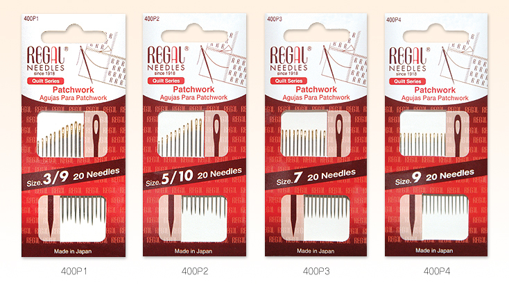 [Made in Japan] Regal 400P [Patchwork] Premium Hand Sewing Needles