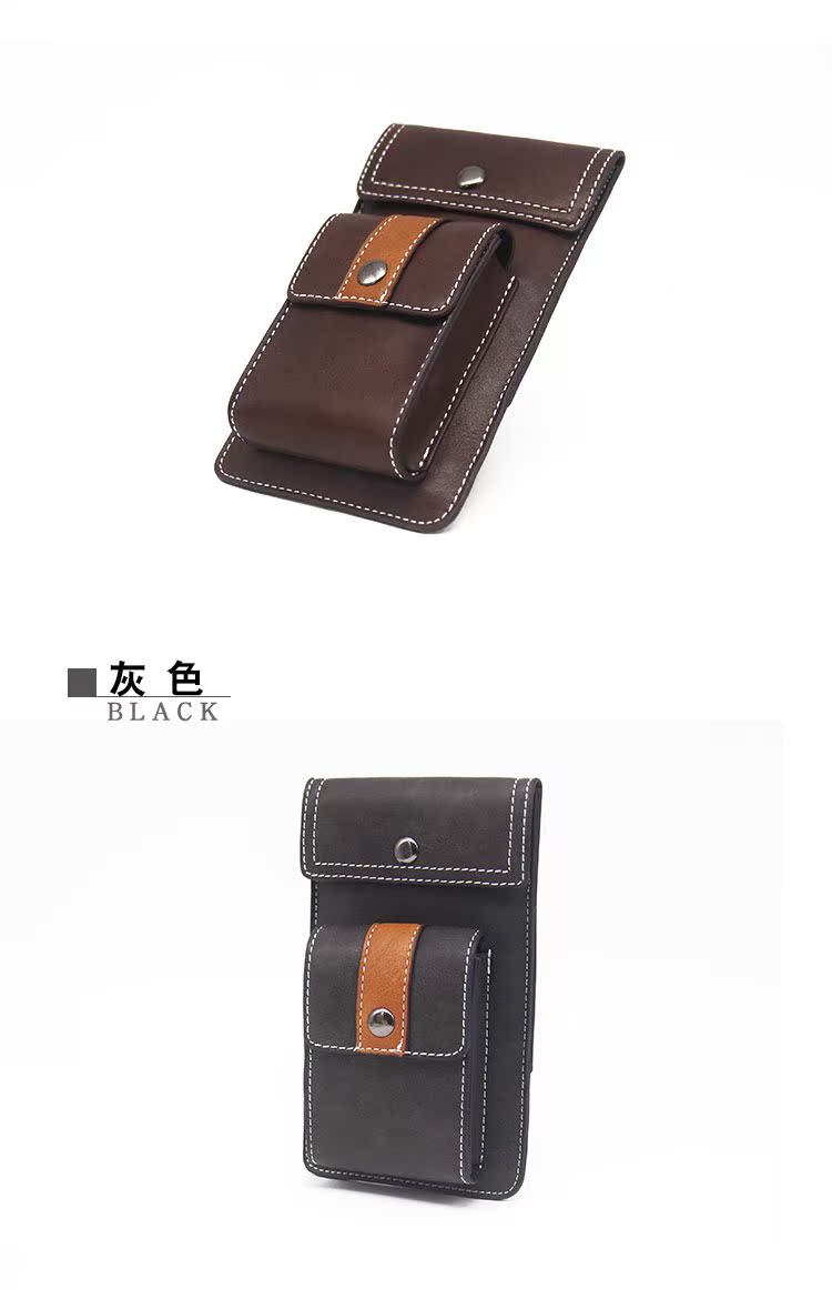 Thuốc lá điện tử thuốc lá điện thoại di động túi nam đa năng đai 5,5 inch 6 inch thời trang nhẹ ngoài trời túi giải trí túi đeo chéo supreme