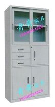 Thickened steel filing cabinet tin cabinet filing cabinet office cabinet with lock cabinet