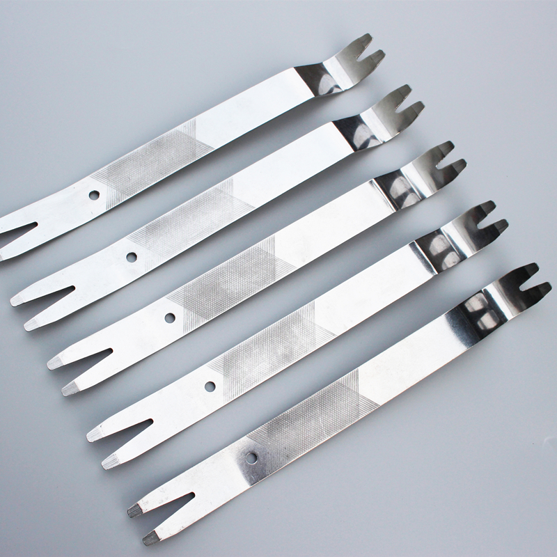 Car clip screwdriver Interior audio disassembly modification crowbar Panel door panel removal nail tool 65 manganese steel