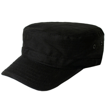 Outdoor American Men And Women Casual Black Camouflated Hat Flat Top Hat Summer Sun Protection Small Soldier Hat Duck Tongue Cap Baseball Cap