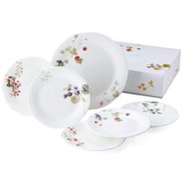 Japan NARUMI Minghai Lucy Garden Series 1 Big 5 Small Five Piece Bone China Plate 96010-23093p