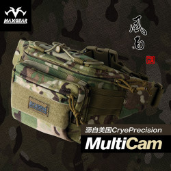 MacGyver Light Cavalry Q3 camouflage outdoor riding multi-functional diagonal tactical waist bag