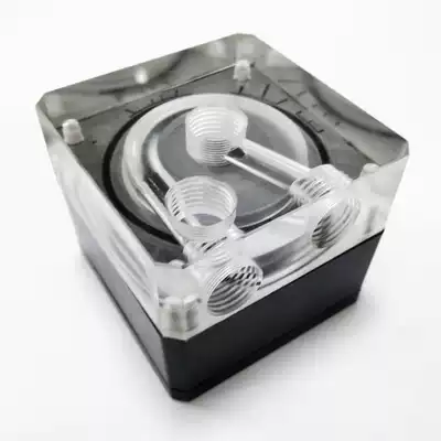 Ultra-quiet computer water-cooled pump Hishinetech domestic DDC Q2 acrylic water pump PWM speed control