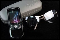 Nokia Nokia 8600 Luna Original Titanium glass Noble Moonlight Goddess