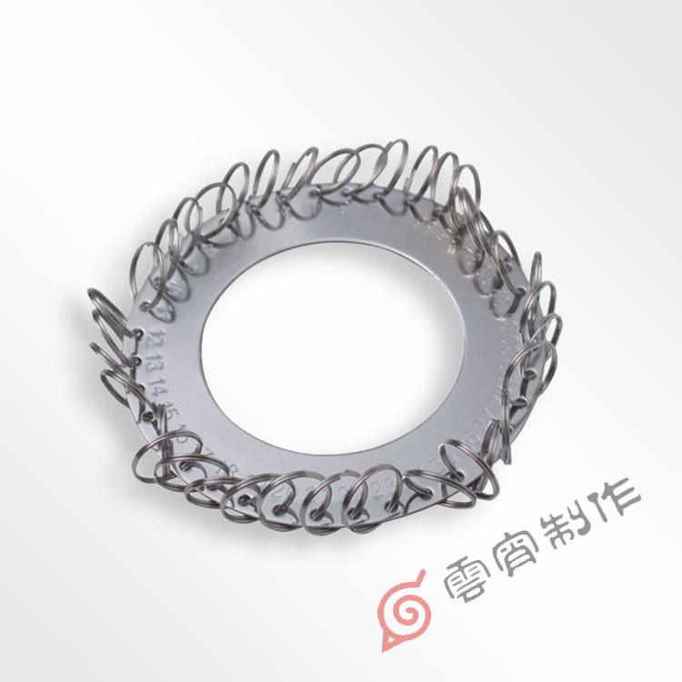 Circle Keyring Galvanic Keyring Keycard Key button Hotel with room key string 36 bits