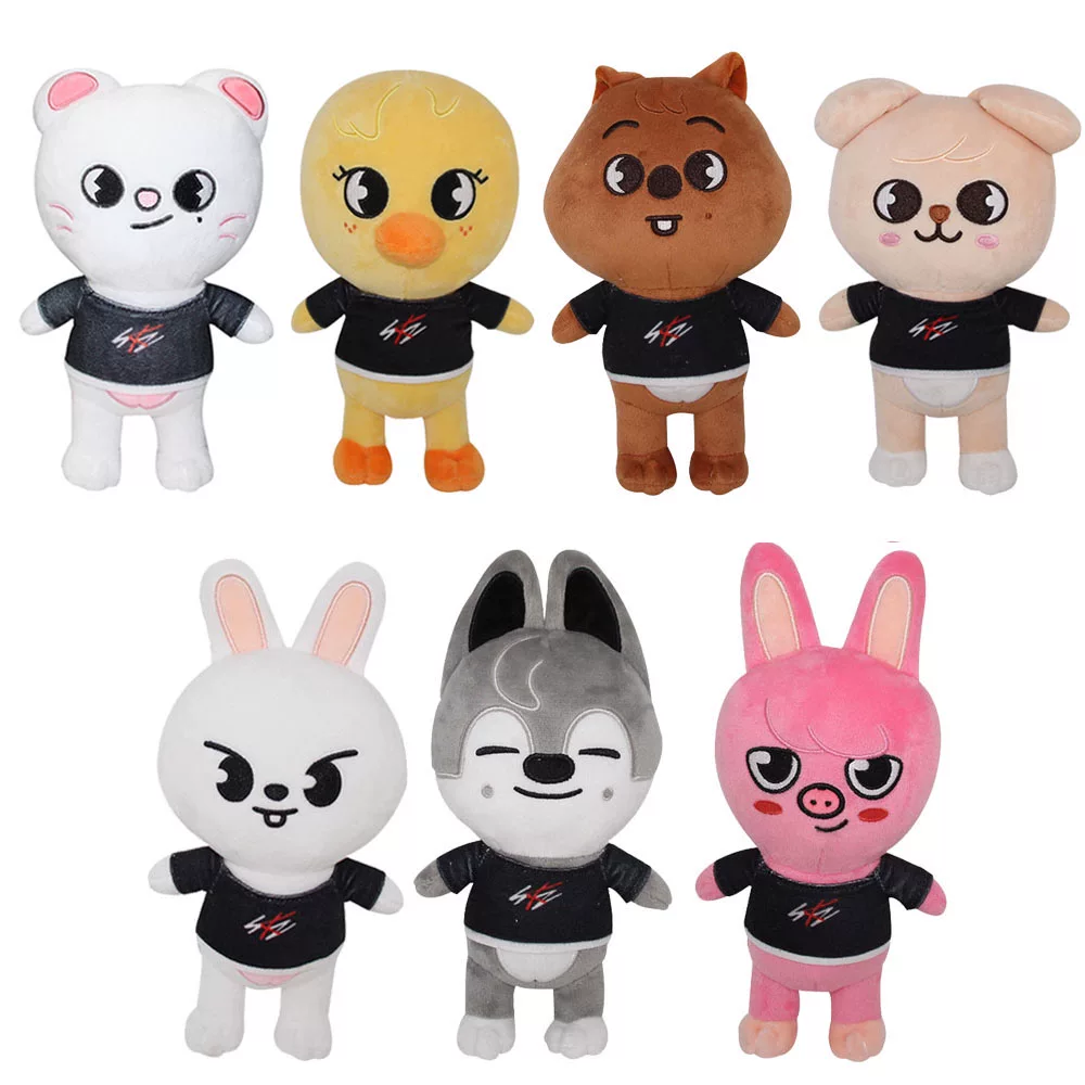 SKZOO Плюшевые игрушки Stray Kids Карикатурные плюшевые зверята