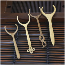 Tea Fork Cup Fork Bamboo Cup Totewood Tea Tocup Totea Clip Cup Clip Anti-Burn Artisanal Kung Fu Tea Tea Set Accessories