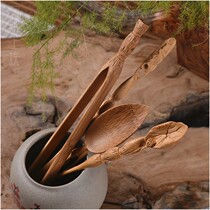 Bamboo Tea Clip Tea Spoon Tea Needle Teaspoon Teaspoon Teaspoon Teaspoon Teaspoon Teaspoon Teaspoon Teaspoon for tea tray spare parts tea art