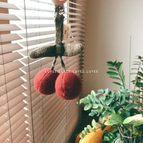 Spot) Danish konges slojd baby pacifying bed Bell cherry bell clip full moon gift