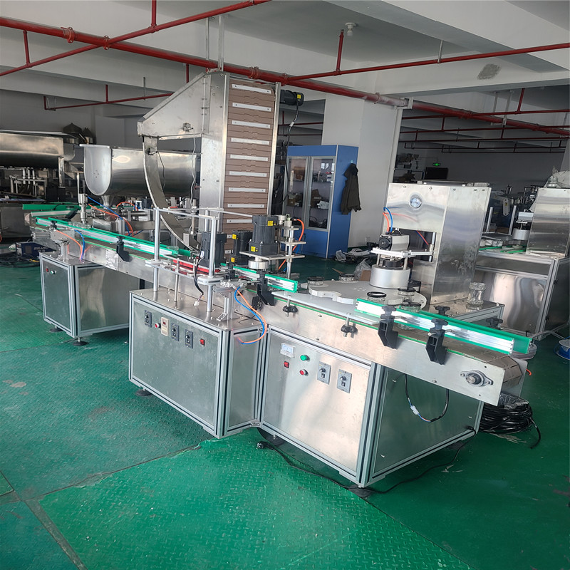 Full-automatic glass bottle capping machine linear old dopted mother vacuum capping machine capping machine household vacuum sealing machine