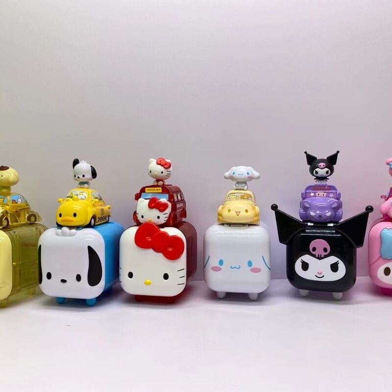 Authentic New Sanrio Ride-On Family 2Nd Squad Outing Series Capsule Toy Kuromi Cute Gift