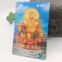 The Millver statue of 3D Cubism 5 5 * 8 5cm Buddha Painting Changes Carry-on Small Cards