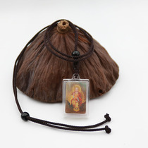 Three-dimensional buddha statue Jizo Bodhisattva Sutra Yake pendant necklace Safety pendant pendant listing Jizo Sutra Buddha card
