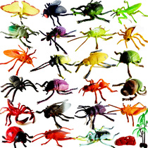 Soft Simulation Insects Model Fly Bee Ant Spider Ladybug Cricket Grasshopper Mantis Circus
