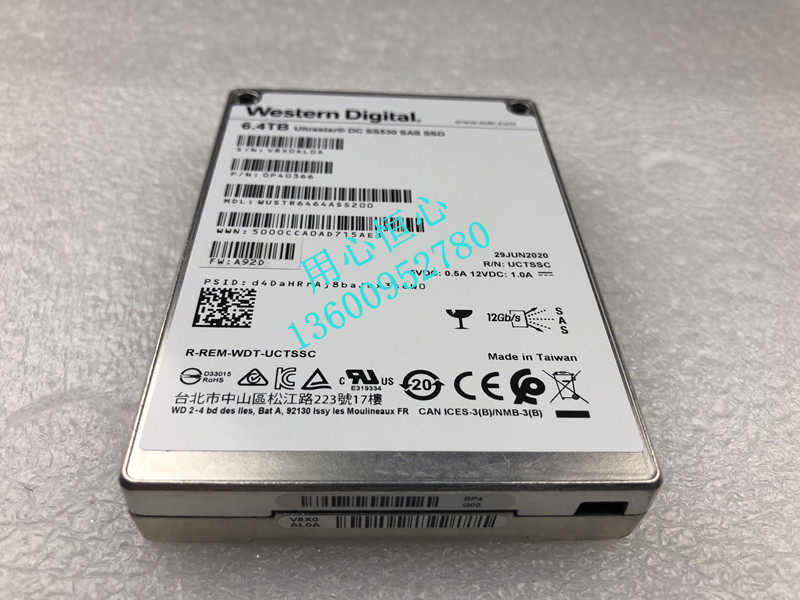 New Dell Dell 6 4T SS530 2 5 inch SAS12 solid hard disc SSD TPN65