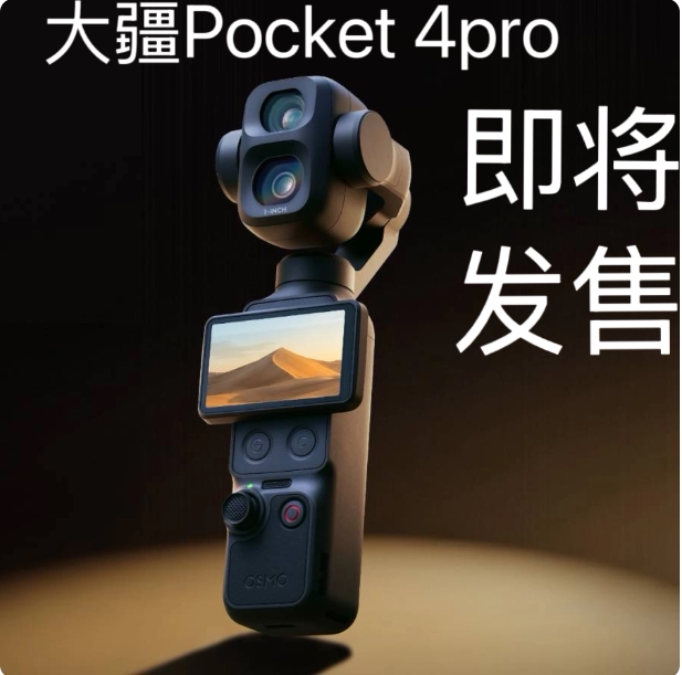 In-Stock Dji Osmo Pocket 4P Hd Anti-Shake Pocket Camera Handheld Gimbal Camera