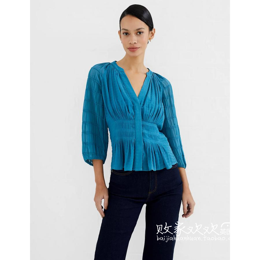 UK 03 23 - MS 23 - Womens new temperament belt short - line shirt