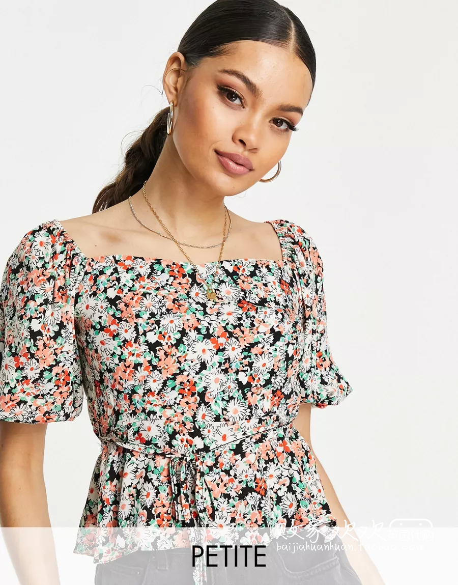 02 02 12 2022 trendy points to women's new fashion Broken Flowers Comfort 100 Lap Shirt