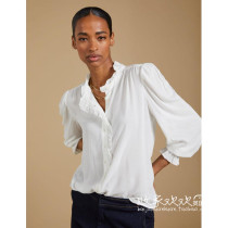 UK 08 15 Famous brand MS womens new style fashionable light-colored long-sleeved comfortable shirt