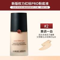 Power Pro Liquid Foundation 2# желтый и белый