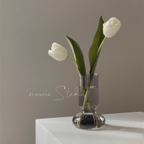 monroe dream deer studio trumpet Glass Vase ornaments living room flower arrangement Net red Nordic flowers mini ins