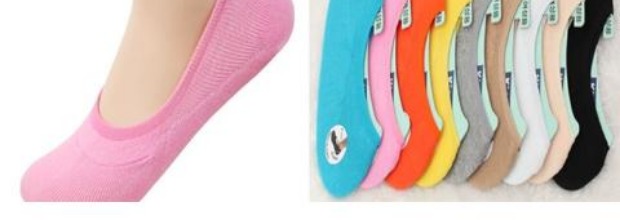 Hàn Quốc nhập khẩu KSOX xác thực nam chống vớ tàng hình Vớ vớ nông màu kẹo cao su chân chống silicone vớ xỏ ngón