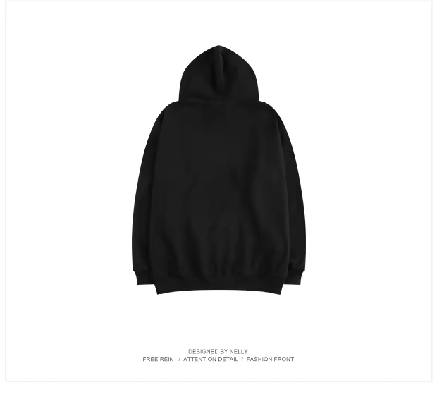 Hip-hop mùa thu Châu Âu và Hoa Kỳ thương hiệu áo len cổ tròn hiphop nam và nữ thủy triều oversize lỏng tay áo vai bat áo hoodie ngắn tay