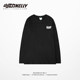 Hip-hop long-sleeved men's national trend new 2024 trendy T-shirt hip-hop clothes men's Korean version loose ins couple bottoming shirt bf