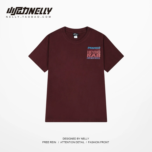 Tide, ретро футболка с коротким рукавом, европейский стиль