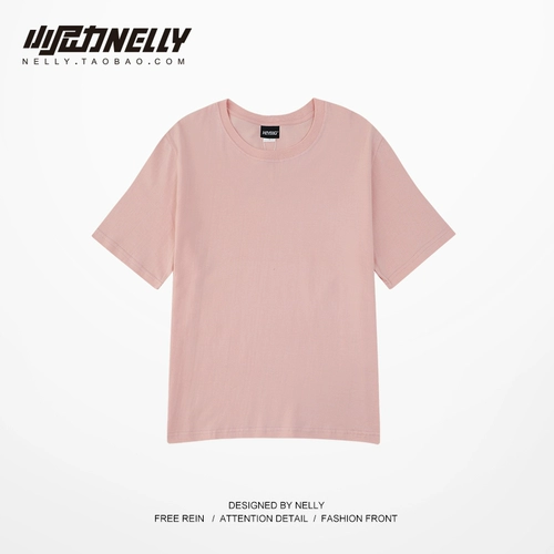 Хлопковая белая цветная брендовая футболка с коротким рукавом