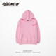 Autumn and winter men's hooded sweatshirt graffiti hooded pullover couple men's tops and velvet jacket trend ins