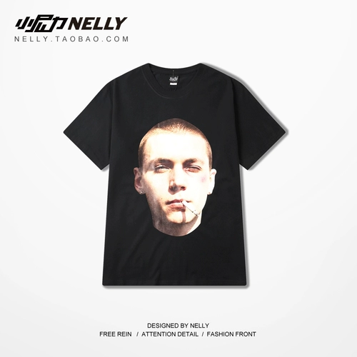 Брендовая японская детская футболка с коротким рукавом, оверсайз, размер