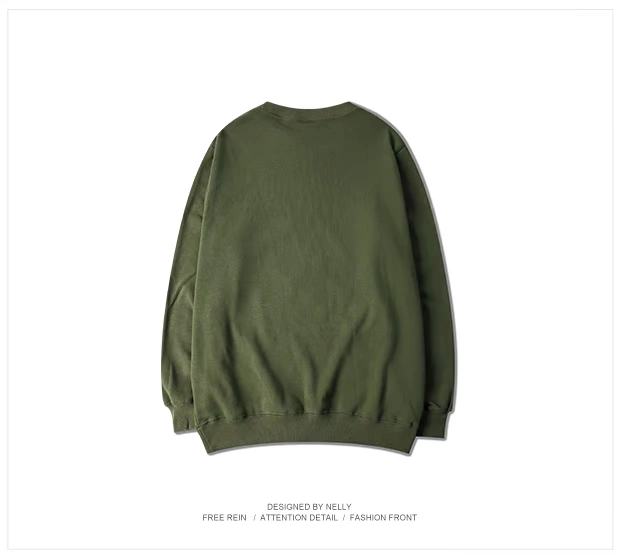 Châu Âu và Hoa Kỳ nam nữ đường phố hip hop lỏng lẻo OVERSIZE Hàn Quốc thời trang đường phố áo len sang trọng nam cộng với áo khoác nhung