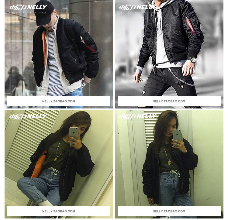 Áo khoác mùa đông đường phố thời trang đường phố lỏng hip hop coat dày air force MA1 áo khoác áo khoác cotton jacket coat nam giới và phụ nữ