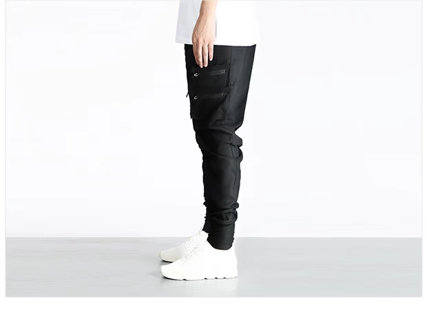 18ss Guochao thương hiệu đường phố cao in chữ lỏng chân giản dị quần quần đôi nam mẫu thể thao quần nam và nữ
