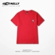 Hàn Quốc hip hop mùa hè rap in tay áo ngắn nam lỏng cotton T-shirt thanh niên sinh viên áo sơ mi từ bi áo thun thể thao nam