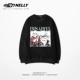 Châu Âu và Hoa Kỳ nam nữ đường phố hip hop lỏng lẻo OVERSIZE Hàn Quốc thời trang đường phố áo len sang trọng nam cộng với áo khoác nhung