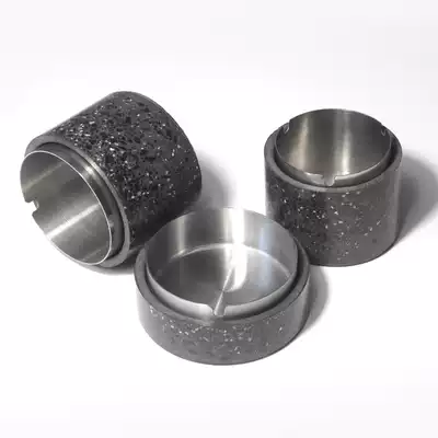Terrazzo cement ins simple Nordic style deep creative living room household personality trend retro ashtray