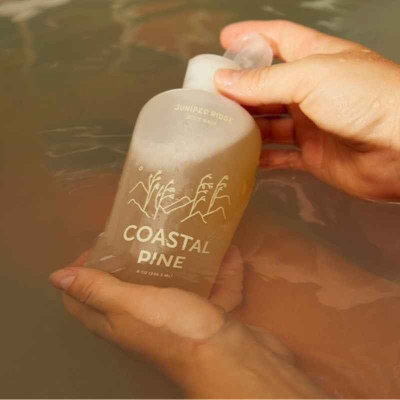 Enter the Forest in One Second Juniper Ridge Desert Fragrant Pine Mountain Shower Gel Natural Essential Oils Mild and Multi-Scented Selection