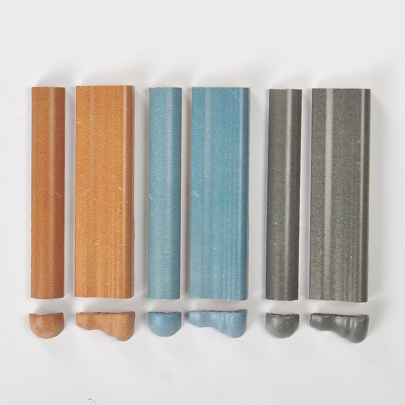 Waist line Tile antique brick pressure strip Edge sink Close American Mediterranean style Ohm line Eyebrow line Anti-collision protection strip