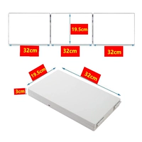 Трехсторонний [зеркал] Нет стиля лампы [белый]